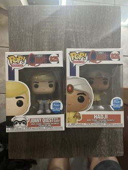 Two Pop Jonny Quest And Bandit & Hadji