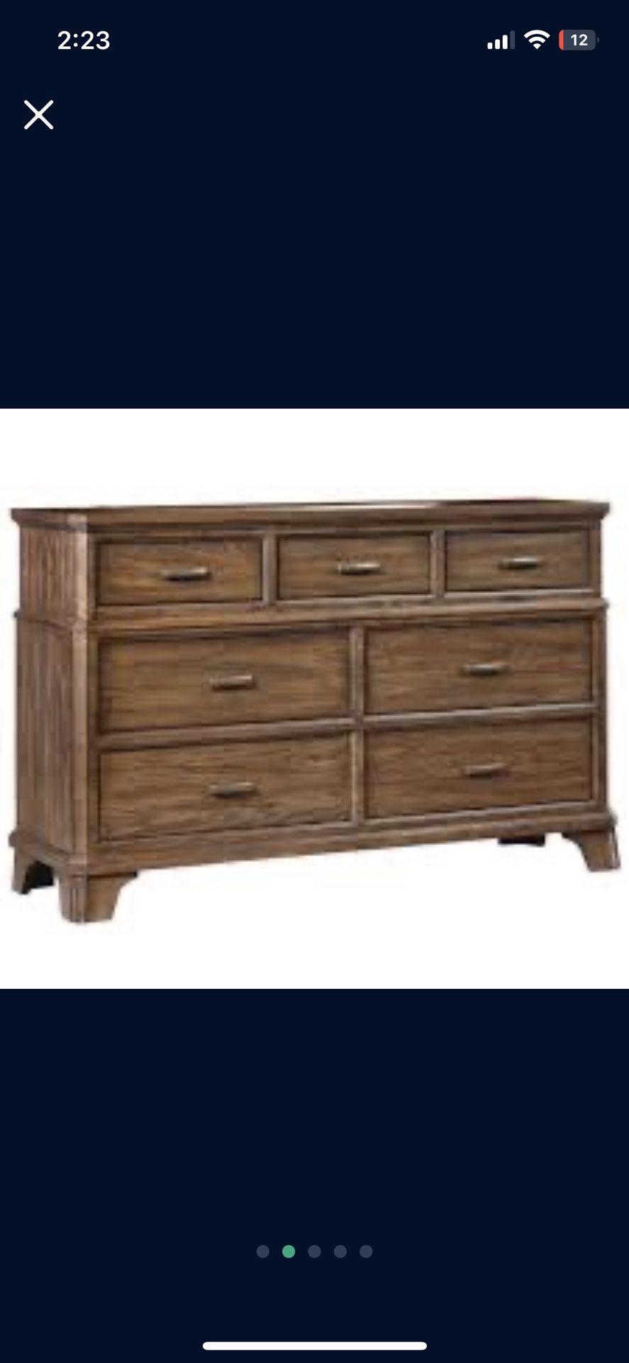 Oak 7 Drawer Dresser (NEED IT GONE ASAP FOR 150$!