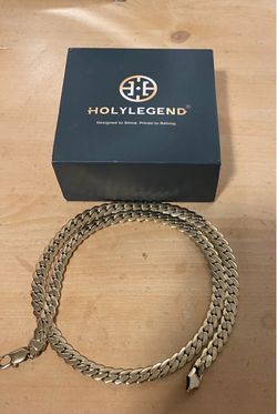14k gold plated holy legend chain