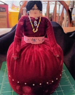 Navajo tradition dress  pincushion doll