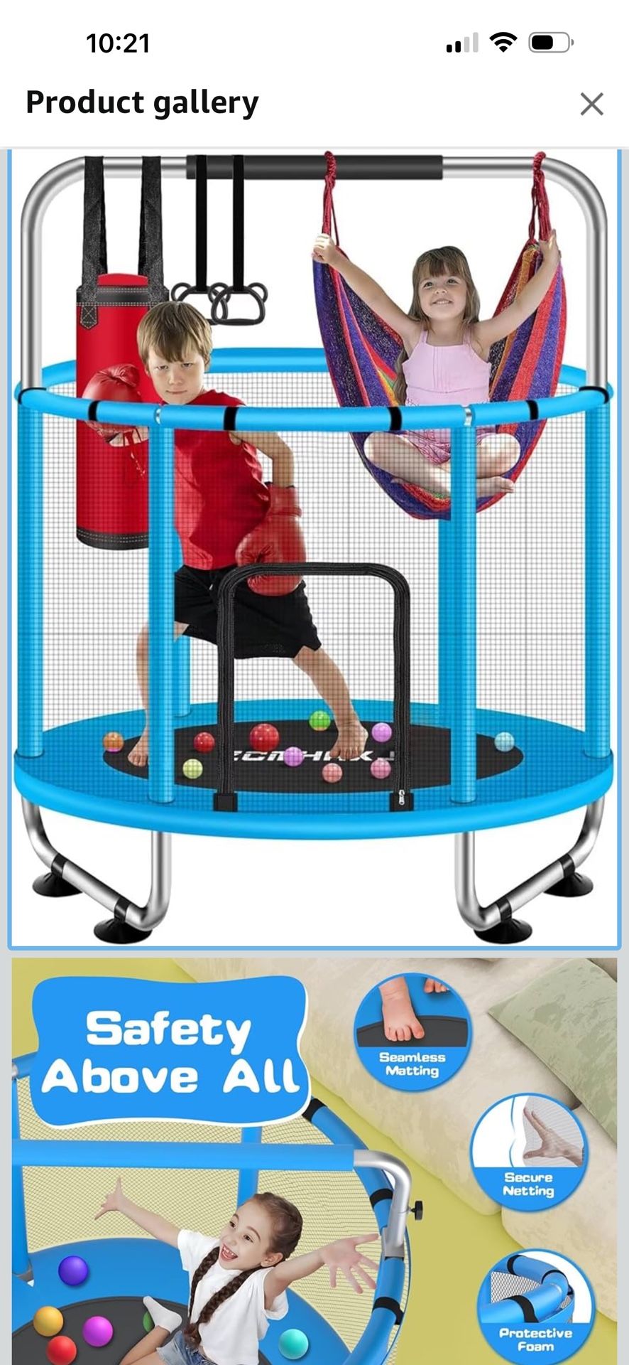 kids indoor trampoline