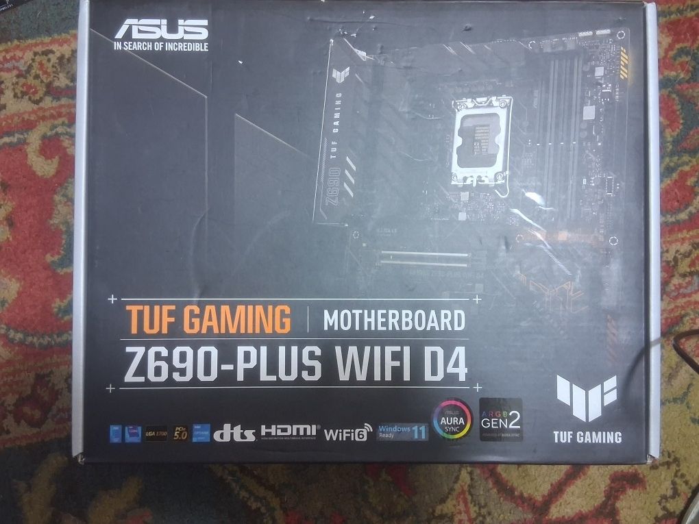 Asus Tuf Gaming Z690-plus Wifi D4 Motherboard is not