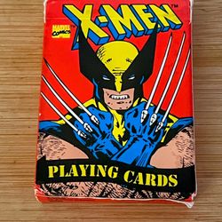 1990s Marvel X-MEN (XMEN) VTG Playing Cards - Complete 