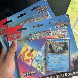 Sealed Prismatic Stickers Packs 