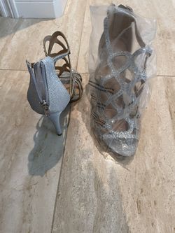 Stilettos Sigisoho Brand New Silver  