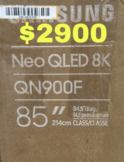 Samsung 85 8k 144Hz NEO QLED LED LCD TV