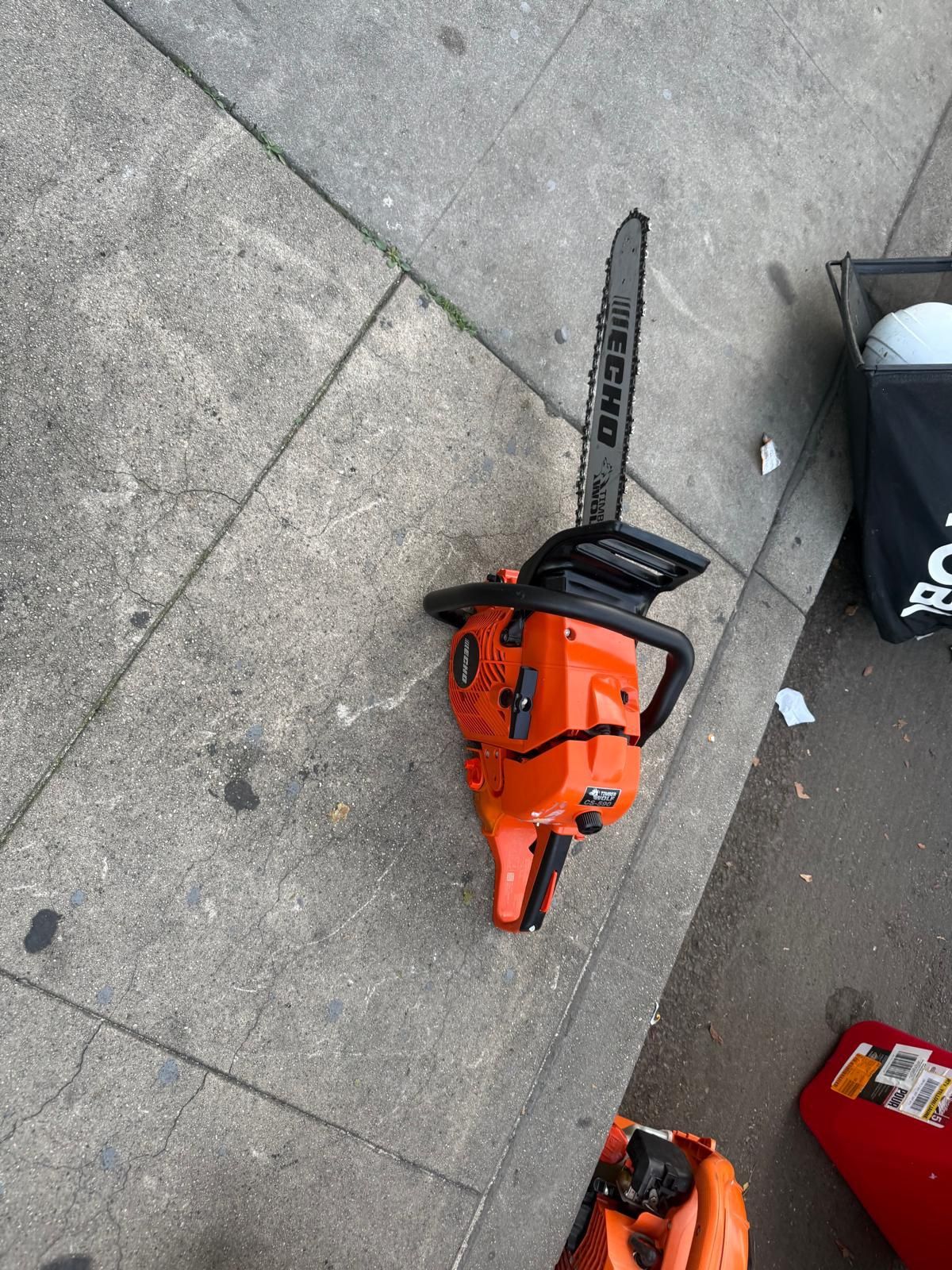 Echo Cs590 20 in. 59.8 cc Gas 2-Stroke Rear Handle Timber Wolf Chainsaw