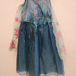 🌸❄️ Disney Frozen Fever Elsa Costume – Size 3 – Rare Find! ❄️🌸