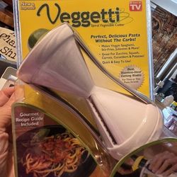Spiral Vegetable Cutter,  Still In Original Packaging 