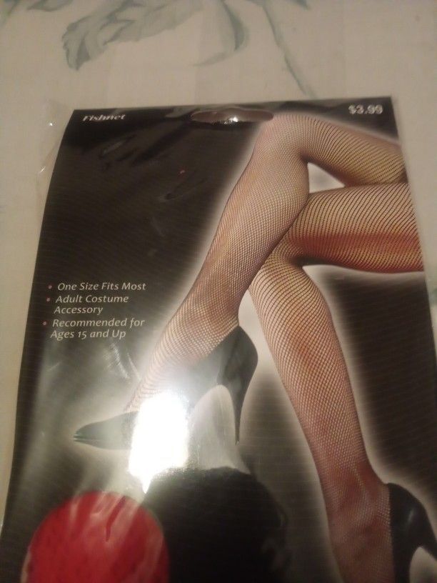 Fishnet stockings: Red & Black(Coffee)Colors