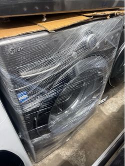 Lg front load washer and dryer set gas