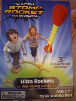 Rocket launch kids toy
