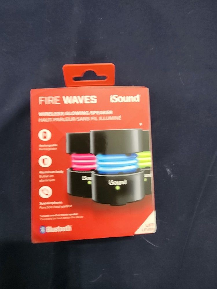iSound Fire Waves Bluetooth Speaker