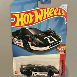 2024 Hot Wheels '67 Ford GT40 Mk.IV Black Then And Now Series