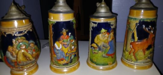 Authentic German Beer Steins