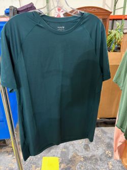 Old Navy Active Men's Dark Green Performance T-Shirt Size M