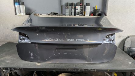 2021-2022-2023 TESLA MODEL 3 TRUNK OEM USED #11343