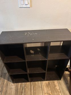 Brown Particle Board Shelf’s 2 Used