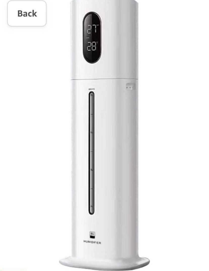 Humidifiers for Bedroom Large Room, AILINKE 8L Large Ultrasonic Top Fill Humidifier with 3 Speed Hum