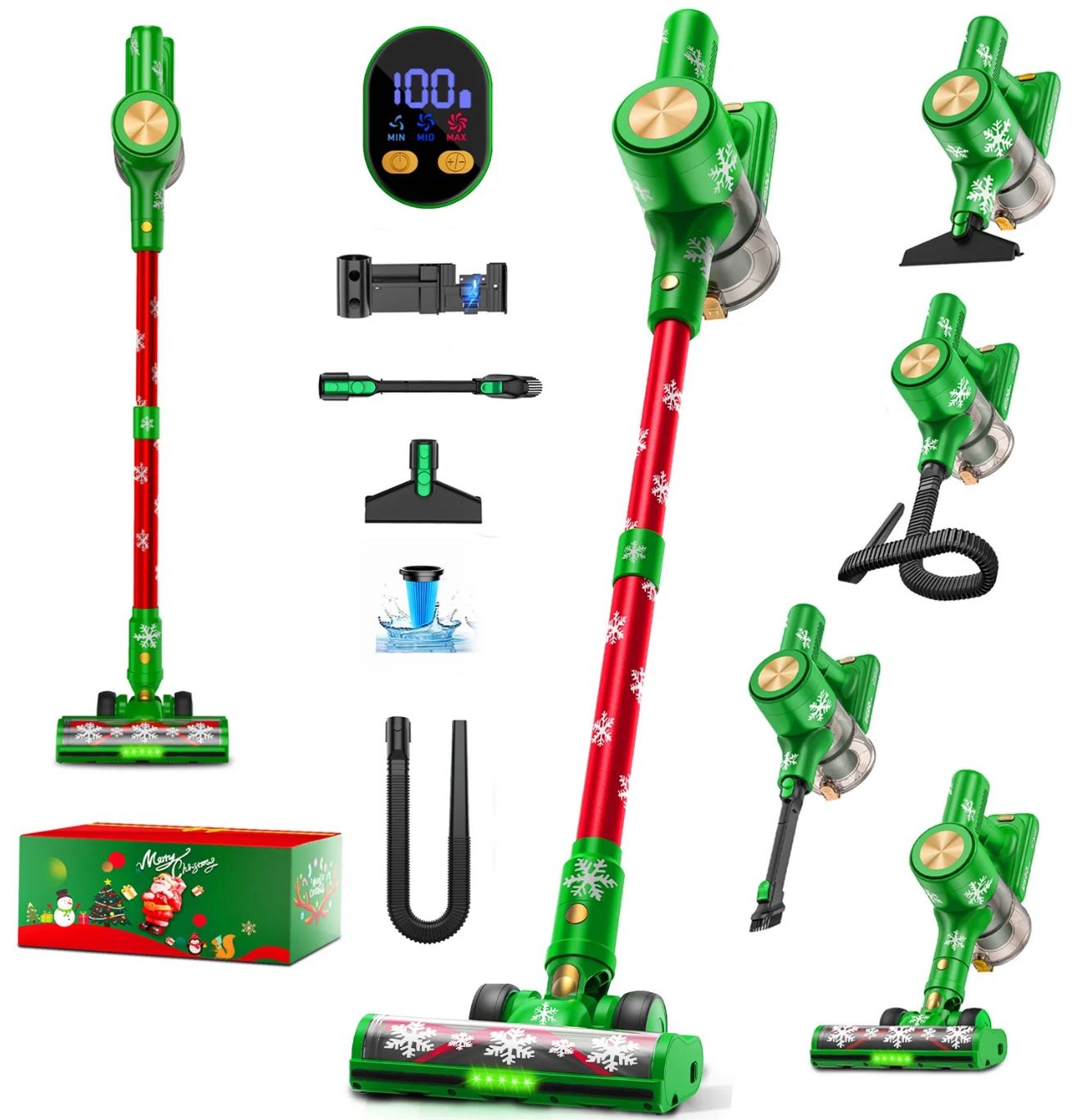 Christmas Cordless Vacuum Cleaner