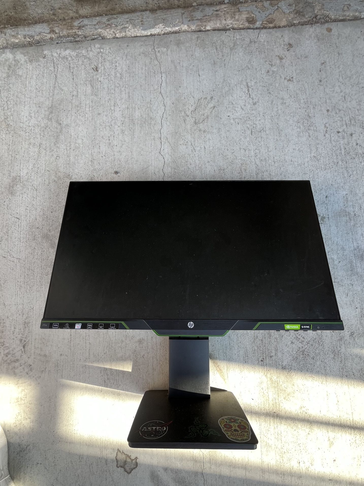 25 Inch HP Gaming Monitor