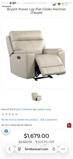 Recliner chair