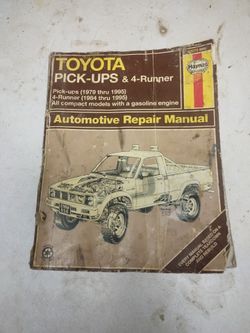 Haynes Toyota truck / 4 runner manual