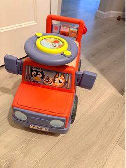 Ride on push car Bluey