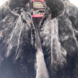  Sakowitz Bros Vintage Mink Fur Vest