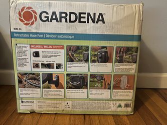 GARDENA 100 Foot Wall Mounted Reel gray – Gardena