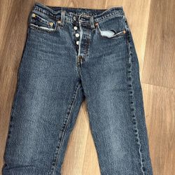 Women Levis 501 W27 L30