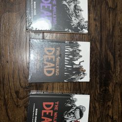 The Walking Dead Book Five Six Seven Eight Hardcover Graphic Novel Set