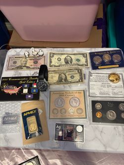Old Coin Collections🇺🇸⭐️Amex Buffalo Liberty silver