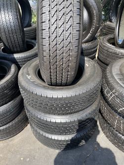 SET MICHELIN 245/70/16 semi new $300 INCLUDE PROFESSIONAL INSTALLATION AND TAX