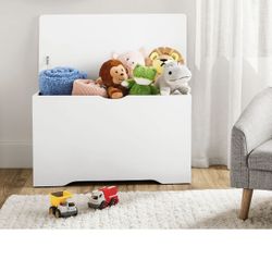 Kids Toy Chest, Soft Close White (2)