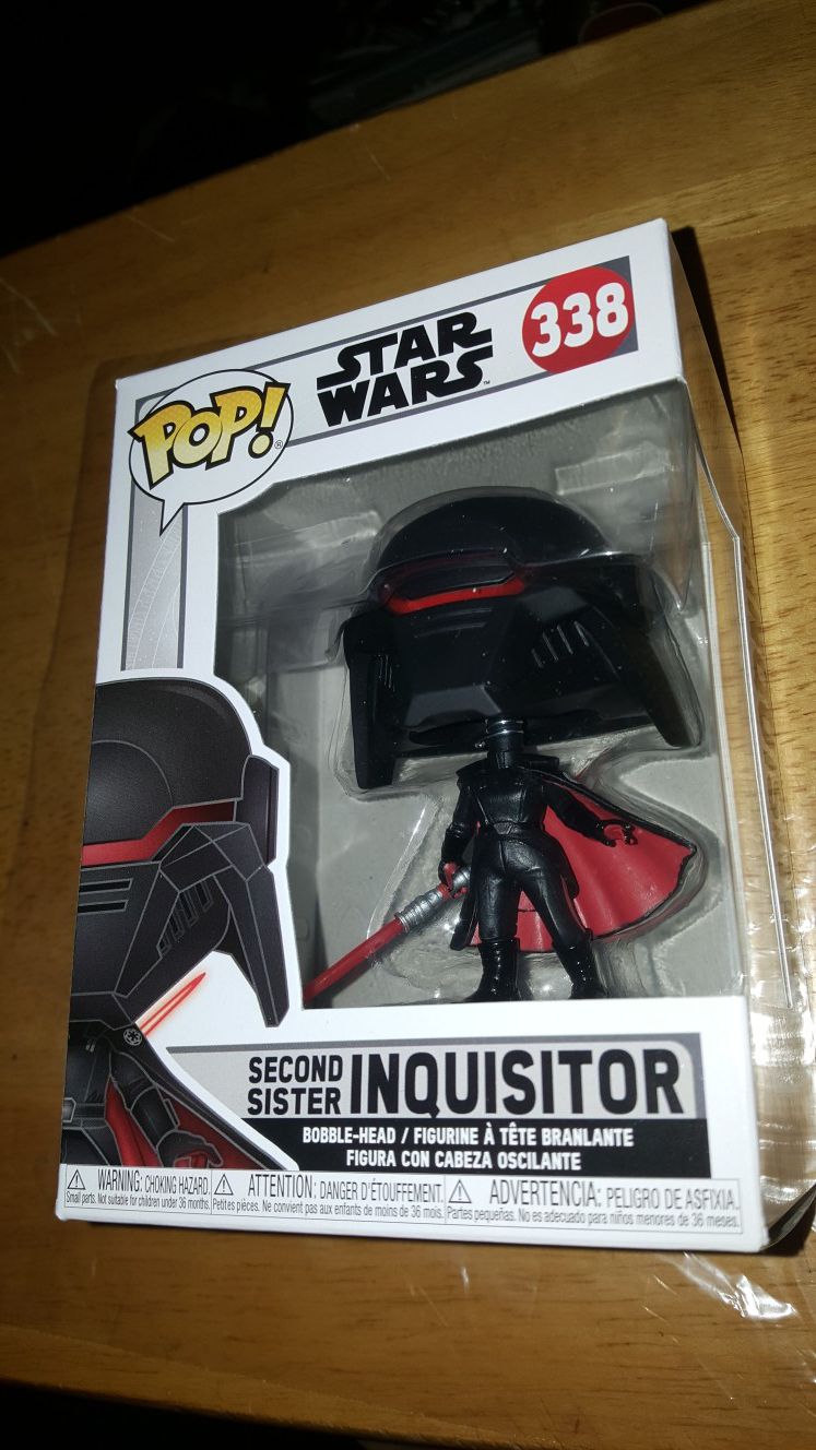 The inquisitor second sister funko pop star wars #338