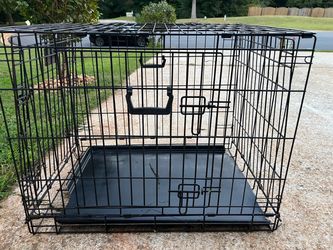 Large Black Metal Dog Crate/ Kennel $75