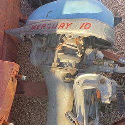 Mercury Super 10 Outboard Motor Vintage