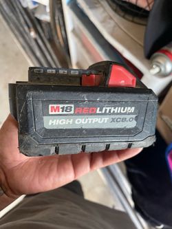 Milwaukee battery 8.0 m18