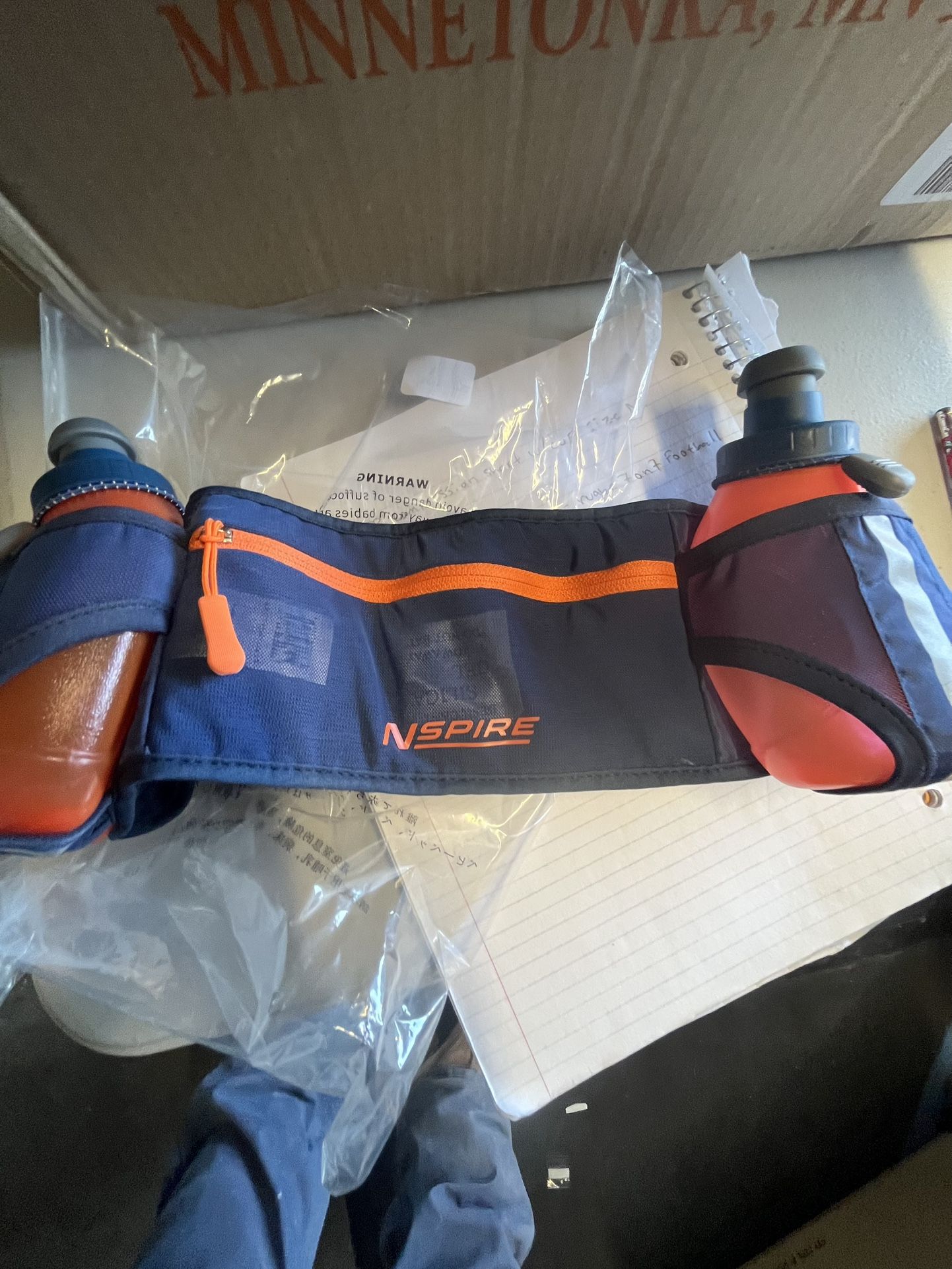 Nspire By Nathan Dual Bottle Hydration Belt