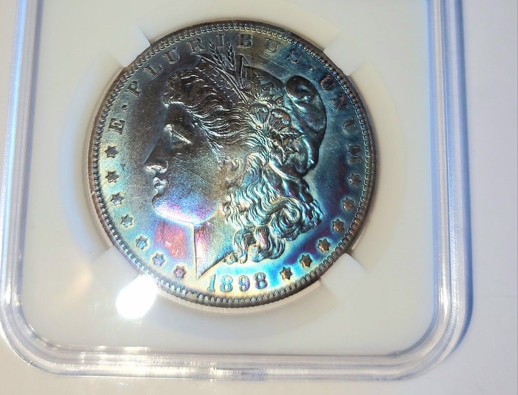 1898-O Morgan Silver Dollar  MS65 