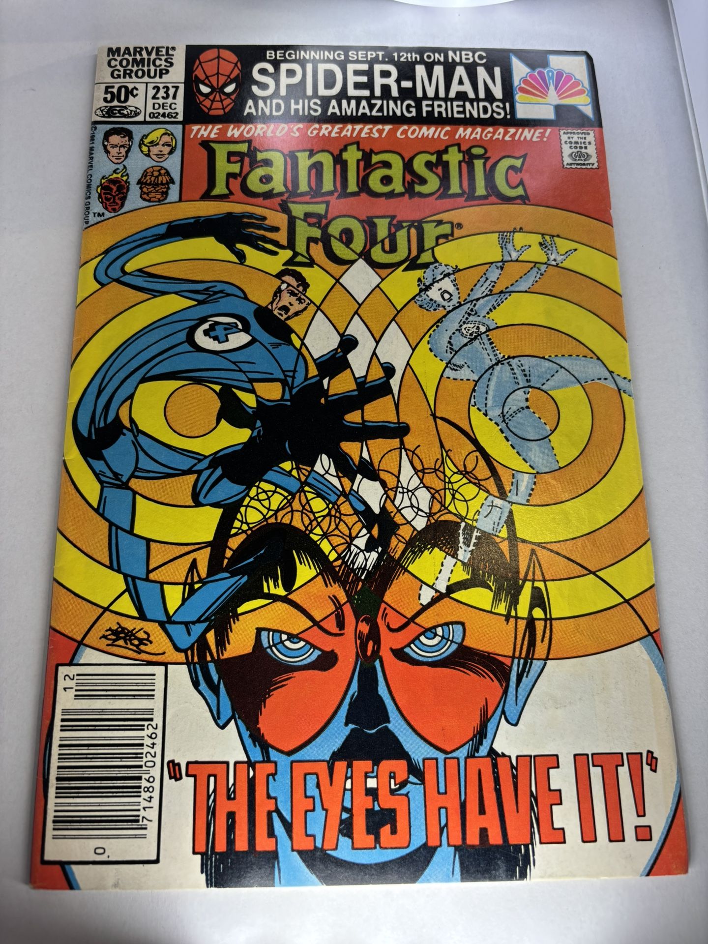 Newsstand - John Byrne 1981 FANTASTIC FOUR #237