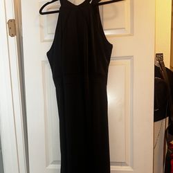 Long Black Evening Gown/dress