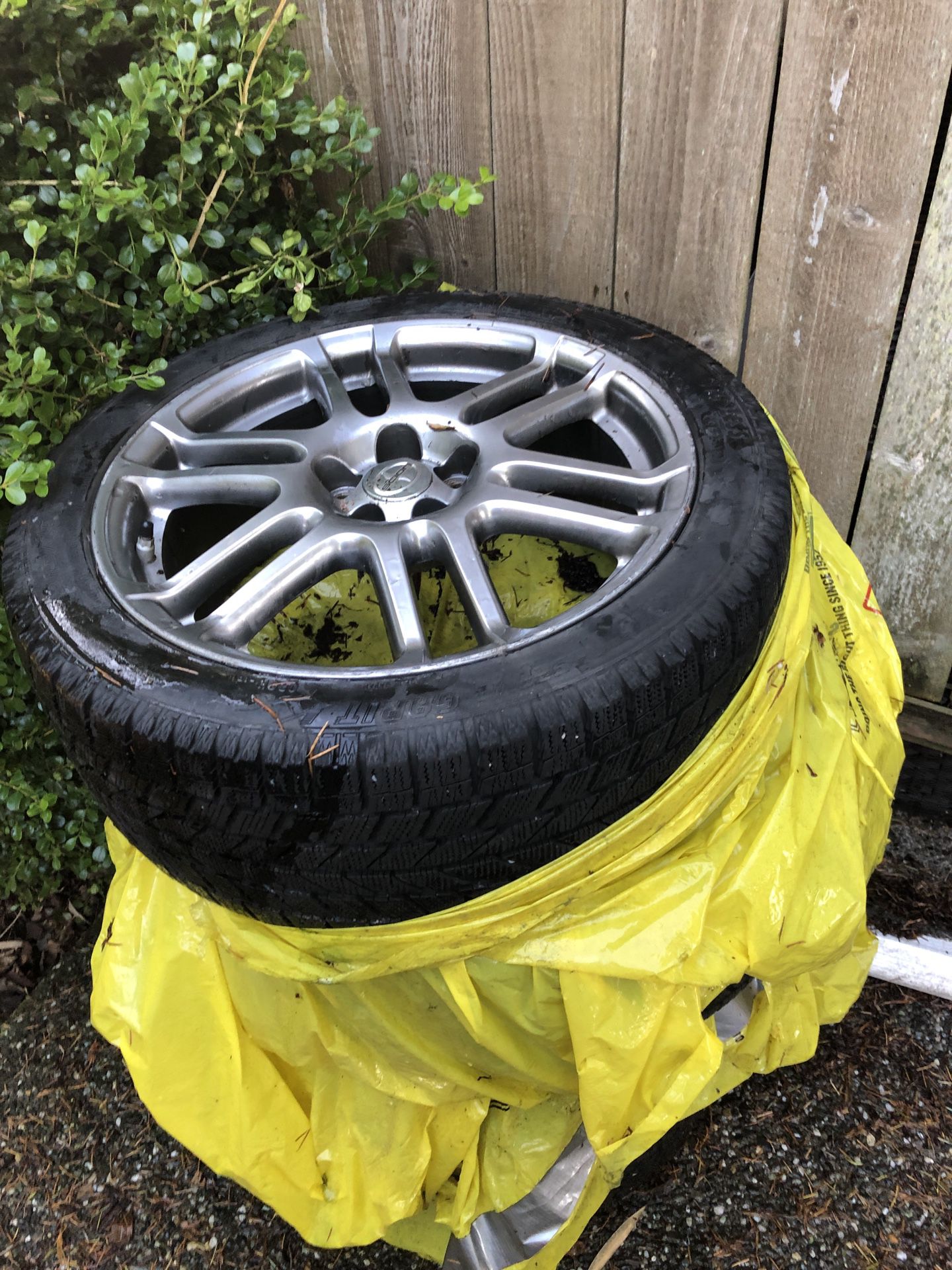 215/45R17 Studless Snow Tires And Alloy Wheels, Scion, Toyota, Etc
