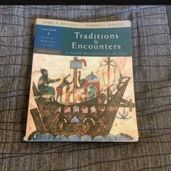 Traditions And Encounters Vol 1 History Textbook