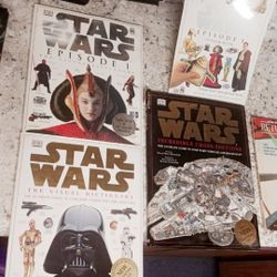 Star Wars Books plus 1983 hard cover and magazine of Luke Skywalker Return of the Jedi
