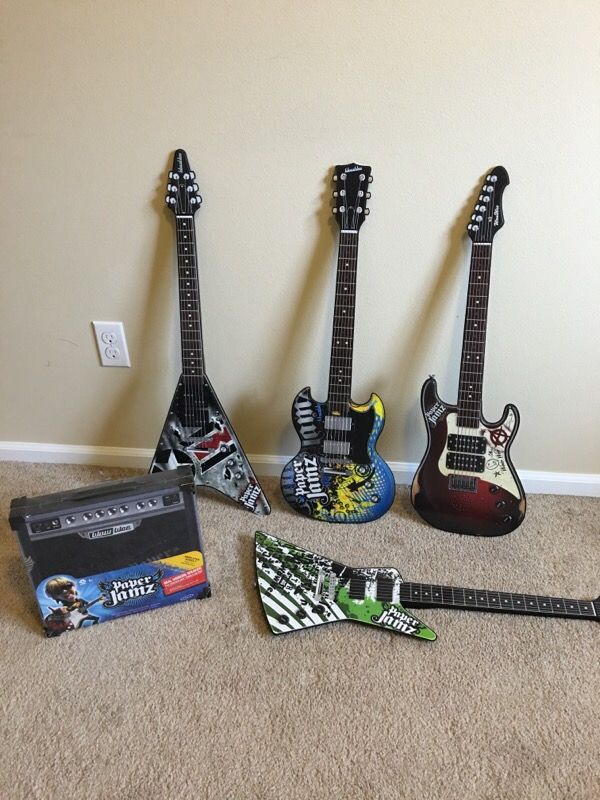 Paper Jamz Guitar Collection