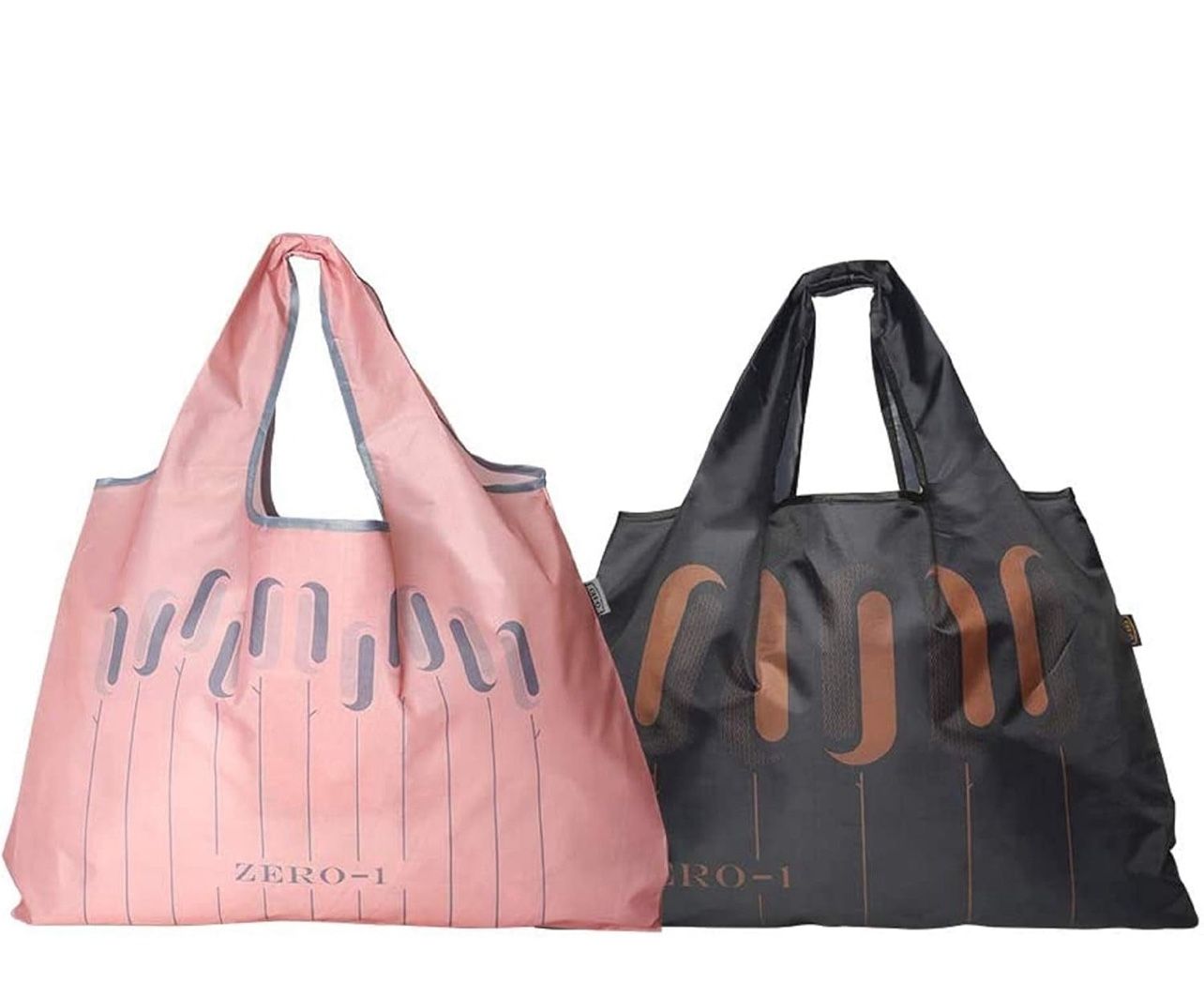 Foldable Reusable Grocery Bags Heavy Duty Tote Bag Large, Extra Large 2pcs