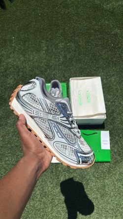 Bottega Veneta Orbit Silver Sneakers