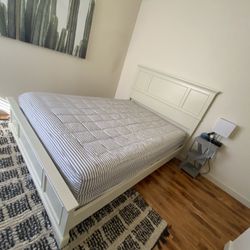 Ivory Country Style Bed frame 